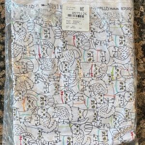 Ink & Arrow Cotton Material CAT FISH Collection Pre-Cut 2 Yards Whimsical Cats